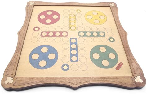 Ludo traditional wooden board game - Heritage Games - Traditional Games
