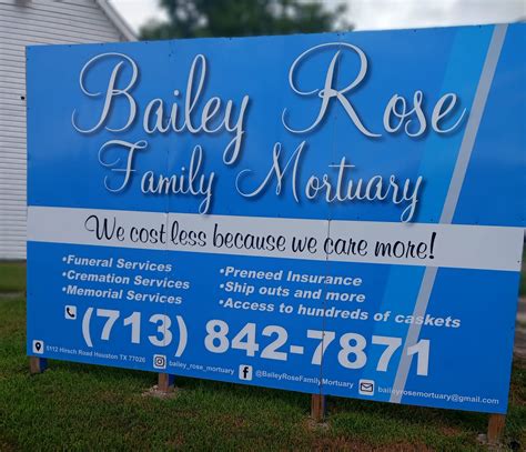 Bailey-Rose Family Mortuary|Funeral home in Houston, Texas