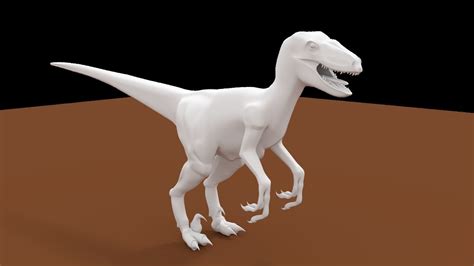 Velociraptor 3D model dinosaur free 3D model | CGTrader