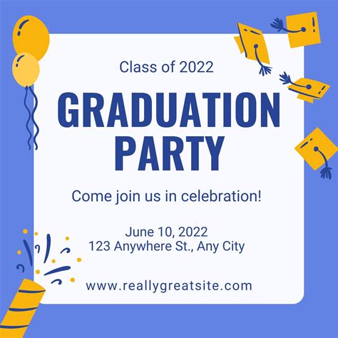 Graduation Invitation Template 2025 - Nert Tawnya