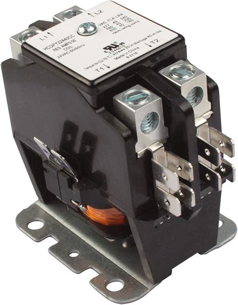 40 AMP 942024 DEFINITE PURPOSE CONTACTOR 2 Pole 24V HVAC Heating ...