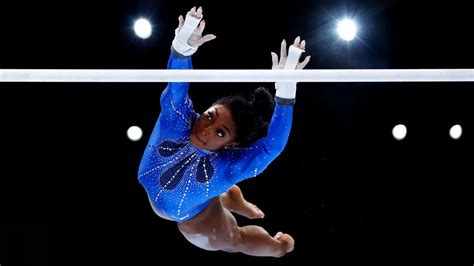 Simone Biles submits new uneven bars element for 2024 Olympics - ESPN