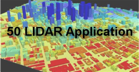 LIDAR Data 50 Applications and Uses- It is important