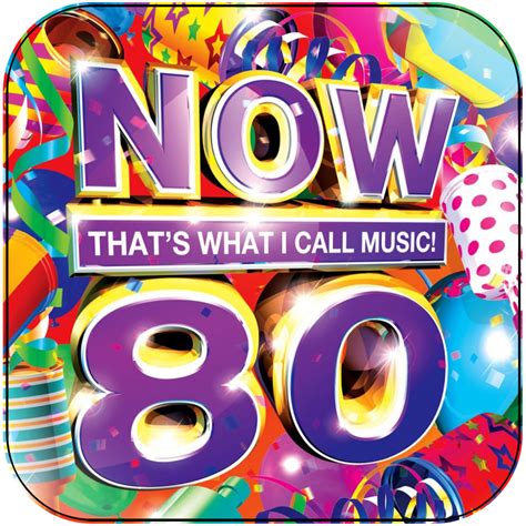 Various Artists Now Thats What I Call Music 80 Album Cover Sticker