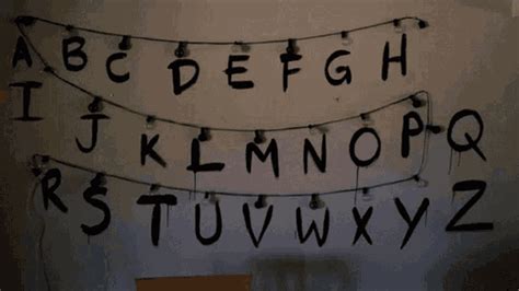 Stranger Things Letters GIF – Stranger Things Letters Alphabet – GIFs ...