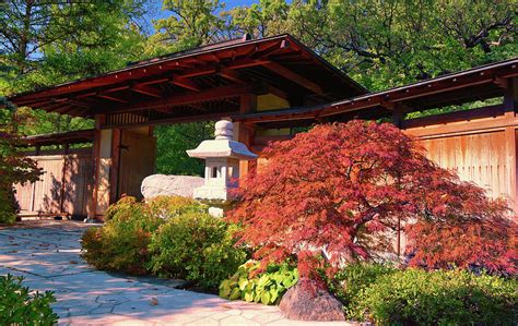 Japanese Garden Entrance Photograph by Lawrence Knutsson