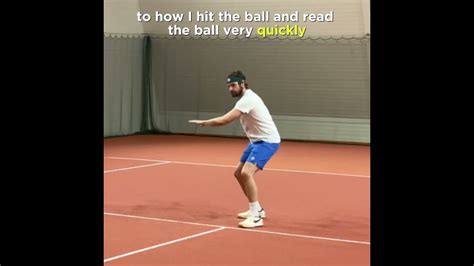 Mini Tennis Drills For Better Reading Of The Ball #tennis #tennisdrills - Win Big Sports