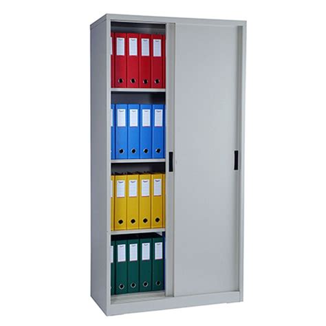 Metal Filing Cabinet (Sliding Door) - LCF Furniture Store