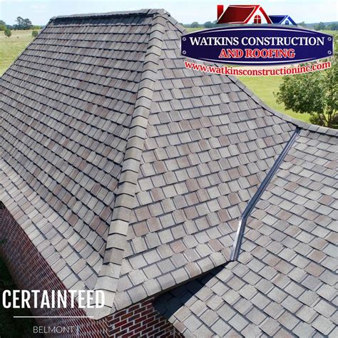 CERTAINTEED BELMONT - Weathered Wood www.watkinsconstructioninc.com #watkinsroofing #certainteed ...