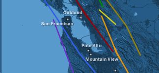 Online NewsHour: Map: Major Bay Area Faults | The 1906 San Francisco Earthquake: 100 Years Later ...