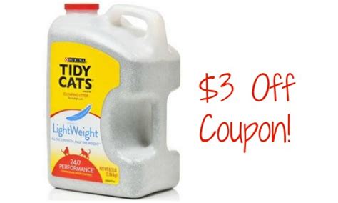 Purina Tidy Cats Coupon | $9.78 Cat Litter At Walmart :: Southern Savers