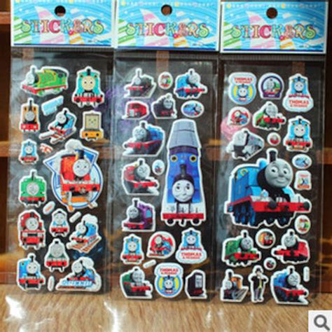 Thomas and Friends Stickers 10 Sheets 150 stickers 3d puffy | Etsy