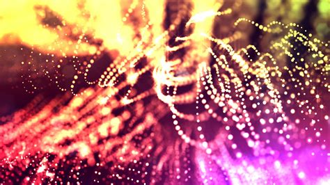 4k render of glow particles as abstract seamless dynamic background ...