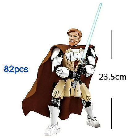712-3 Obi-wan Compatible Lego Star Wars Darth Vader Stormtrooper Bob Buffett Building Block Toy ...