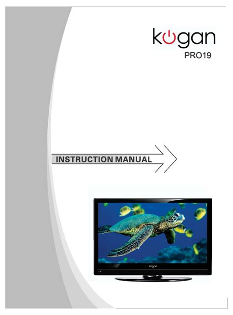 KOGAN PRO19 INSTRUCTION MANUAL Pdf Download | ManualsLib