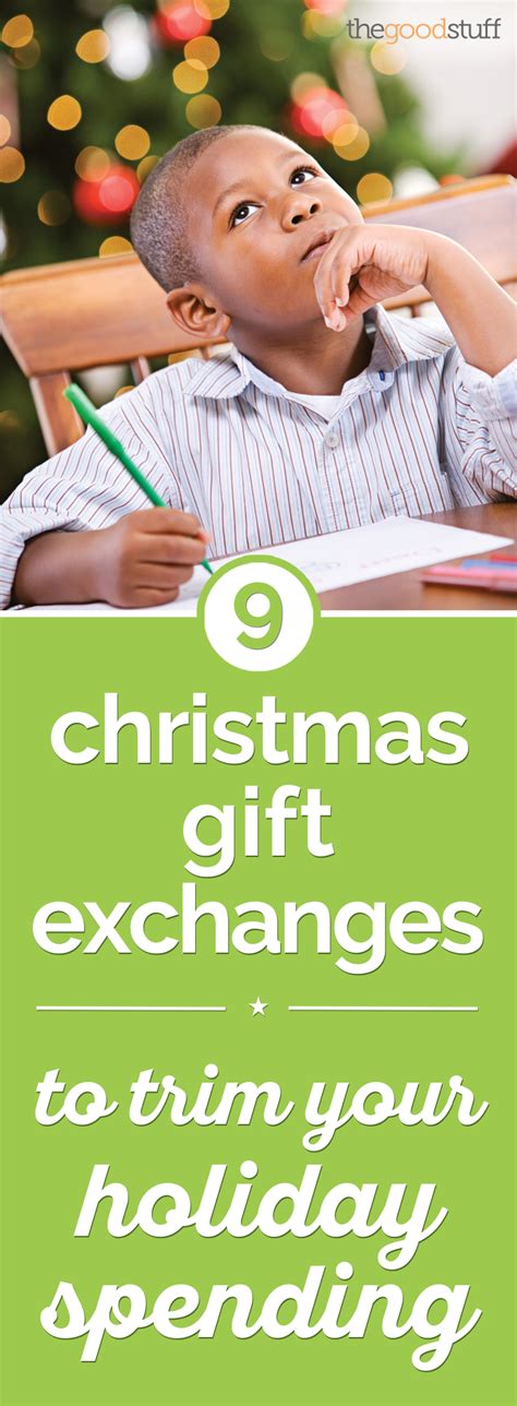 9 Christmas Gift Exchange Ideas to Trim Your Holiday Spending - thegoodstuff