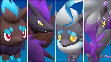 FULL ZORUA EVOLUTION TEAM! Shiny Zorua, Zoroark, Zorua & Zoroark ...