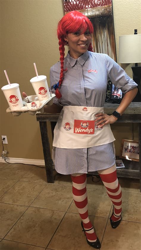 Wendy’s | Food costumes, Food halloween costumes, Grease halloween costumes