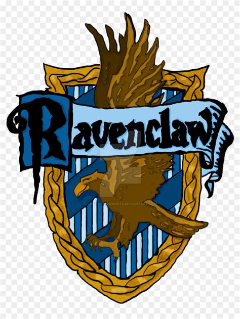 Ravenclaw Print By Lost In Hogwarts - Ravenclaw House Crest Printable ...