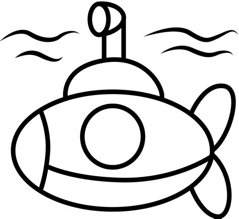 Coloring pages for kids free - coloring submarine | Coloring pages for ...