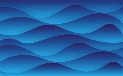 Modern blue wave line background design. Abstract blue light wave line web template. 19483152 ...