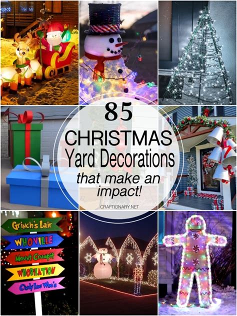 diy-christmas-yard-decorations - Craftionary