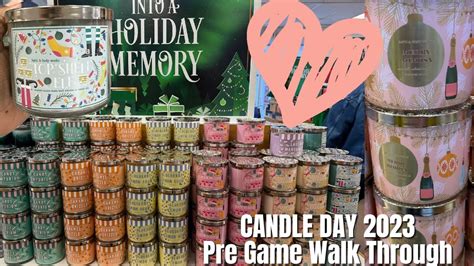 BATH & BODY WORKS CANDLE DAY 2023 WALK THROUGH + UPDATE ON EARLY ACCESS! - YouTube