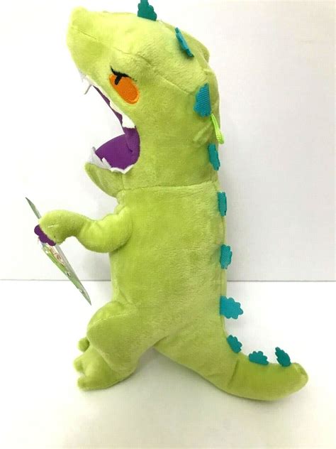 New Rugrats 11" Reptar Plush Dinosaur Nickelodeon Stuffed Animal Toy 90's RARE | eBay