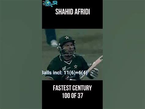 Fastest Century⚡ Shahid Khan Afridi🔥| Shahid Afridi Attitude Status ...