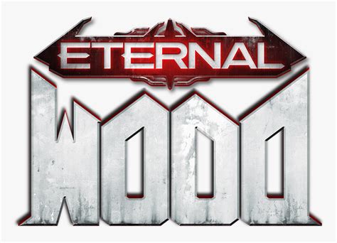 Eternal Red Text Font Product - Doom Eternal Logo, HD Png Download ...