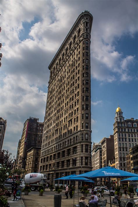 The Flat Iron Building, built in 1902 in Manhattan, NY (09/01/2015 ...