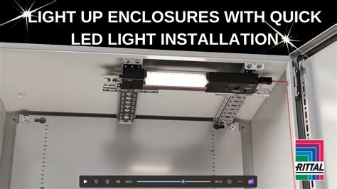 LED SYSTEM LIGHT- QUICK INSTALLATION WITH RAILS - YouTube