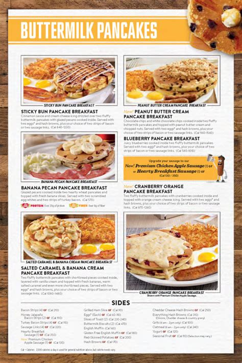 Denny’s Menu | OC Restaurant Guides