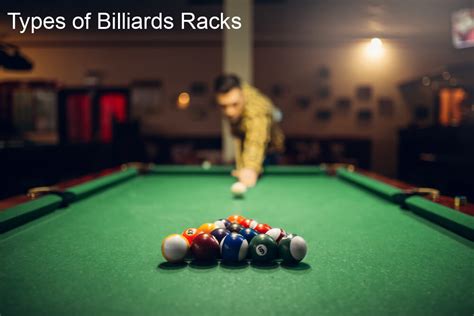 Types of Billiards Racks - Wild Billiard