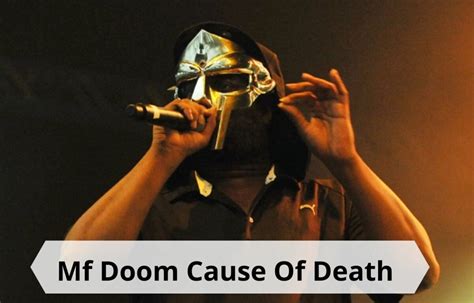 MF DOOM Passed Away At The Age Of 49: What MF DOOM Cause Of Death?