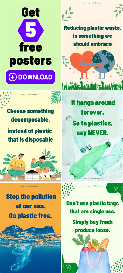 25 Say No To Plastic Slogans (that rhyme!) - free posters too - My ...