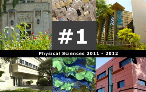 Caltech Ranked First in Physical Sciences - www.caltech.edu