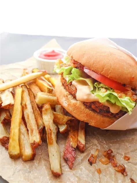 Copycat In-N-Out Vegan Burger with Spread | Where You Get Your Protein
