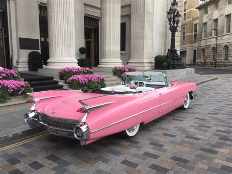 Pink Cadillac Wedding Car Hire London & Essex | LA Stretch Limos