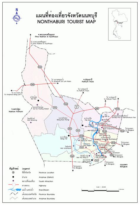 Maps of Nonthaburi