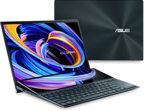 ASUS ZenBook Duo 14 UX482 14†FHD NanoEdge Touch Display, Intel Core i7-1165G7 CPU, NVIDIA ...