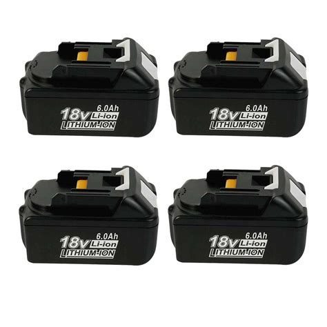 For Makita 18V Battery Replacement | BL1830 6.0Ah Li-ion Battery 4 Pac – Triple-Batteries