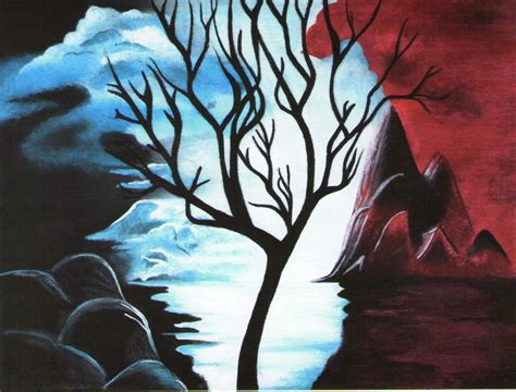 Good And Evil Painting at PaintingValley.com | Explore collection of ...