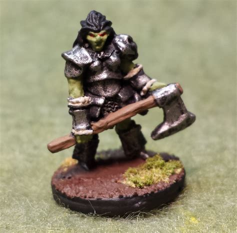 15mm Half-Orc Fighter - Jade Gaming News