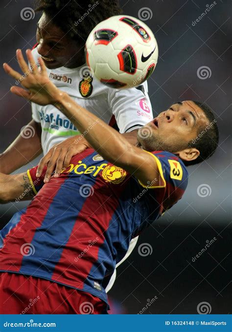 Daniel Alves of FC Barcelona Editorial Stock Photo - Image of league, futbol: 16324148