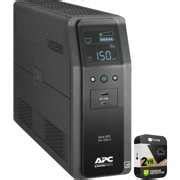 APC BR1500MS2 Back UPS Pro Uninterruptible Power Supply Bundle with 2 YR CPS Enhanced Protection ...