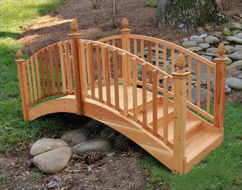 How to Build Wooden Footbridge Kits PDF Plans