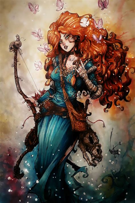 Brave. Art work by Marcelo Ventura | Dark disney art, Disney art, Creepy disney