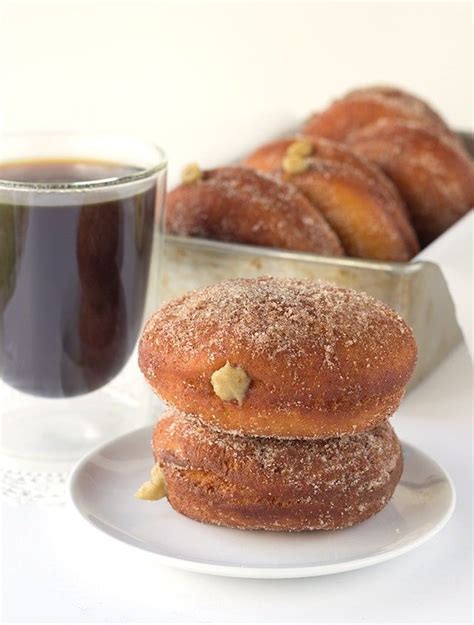 Coffee Custard Filled Donuts | Filled donuts, Custard filling ...