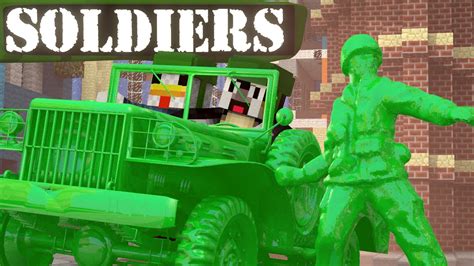 Minecraft | ARMY SOLDIERS MOD Showcase! (Clay Soldiers, Clay Animals, Army Men) - YouTube